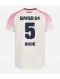 Billige Bayer Leverkusen Loic Bade #5 Bortedrakt 2025-26 Kortermet